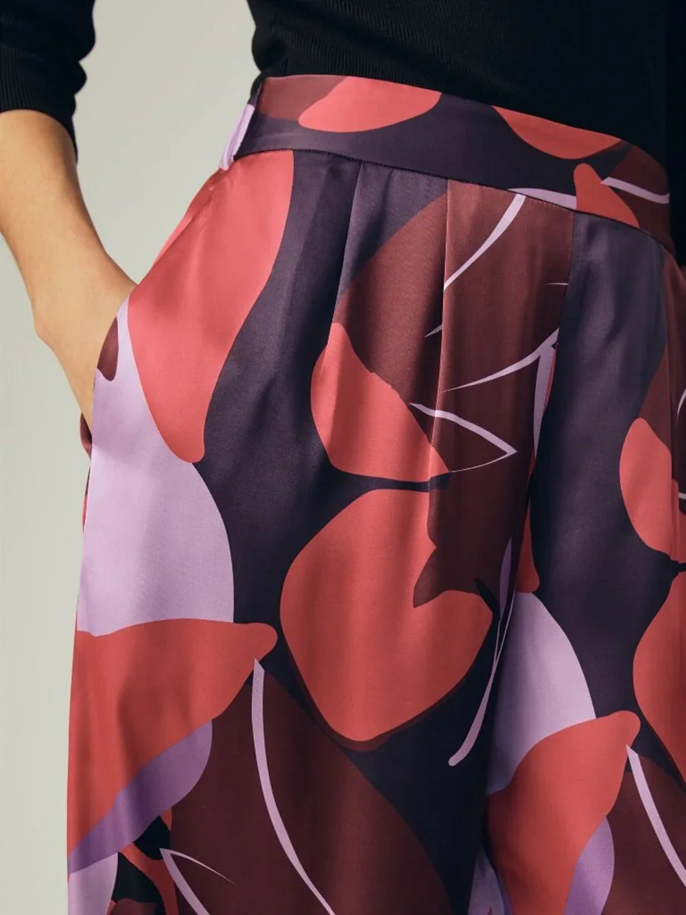 Anthropologie Hutch Printed Wide-Leg Pants NWOT - Picture 3 of 4